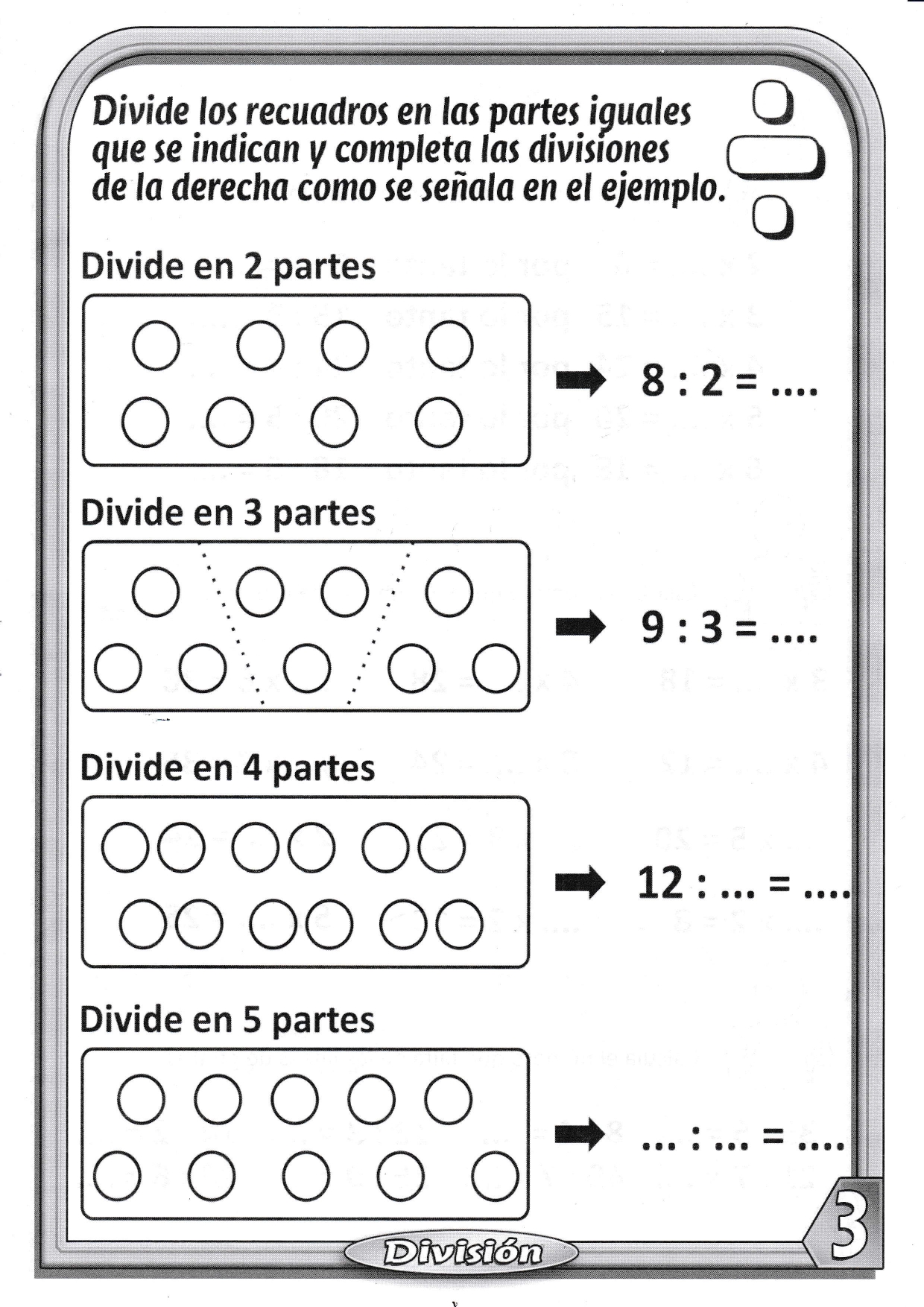Aprendamos la División... - Material Educativo para Docente