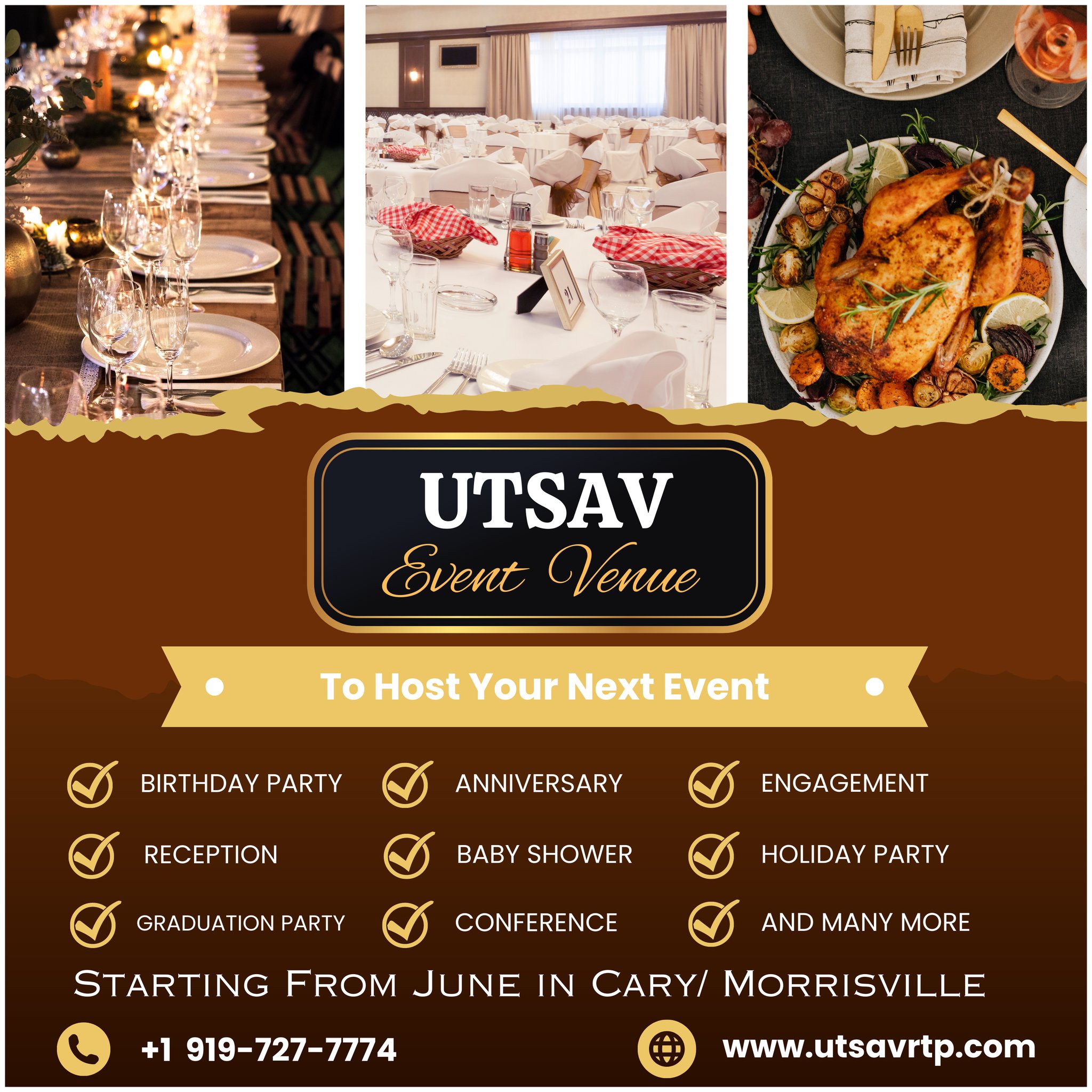 Utsav RTP - Starting from June in Cary/ Morrisville Utsav...