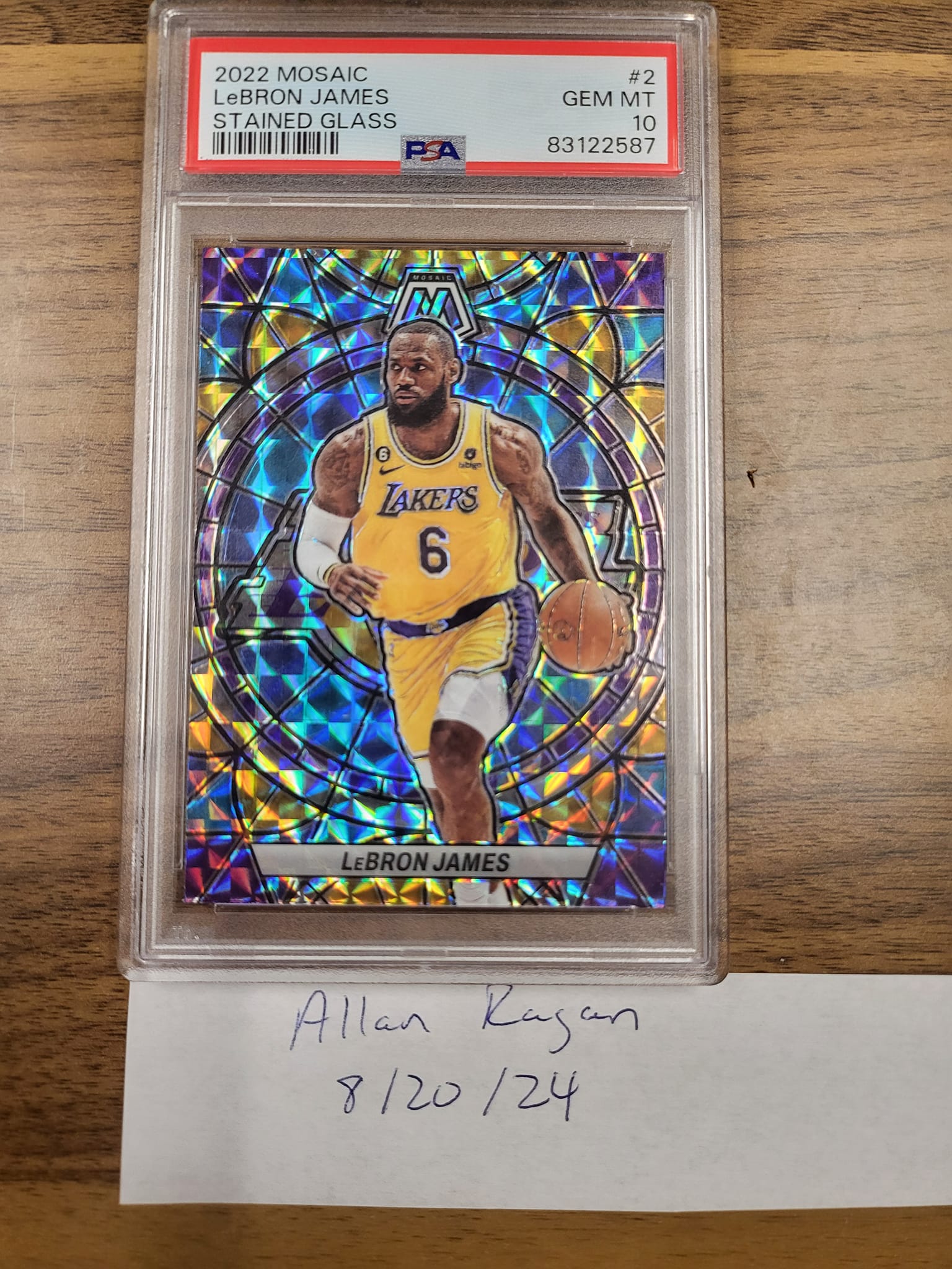 NBA cards for sale including LeBron James and Chet Holmgren