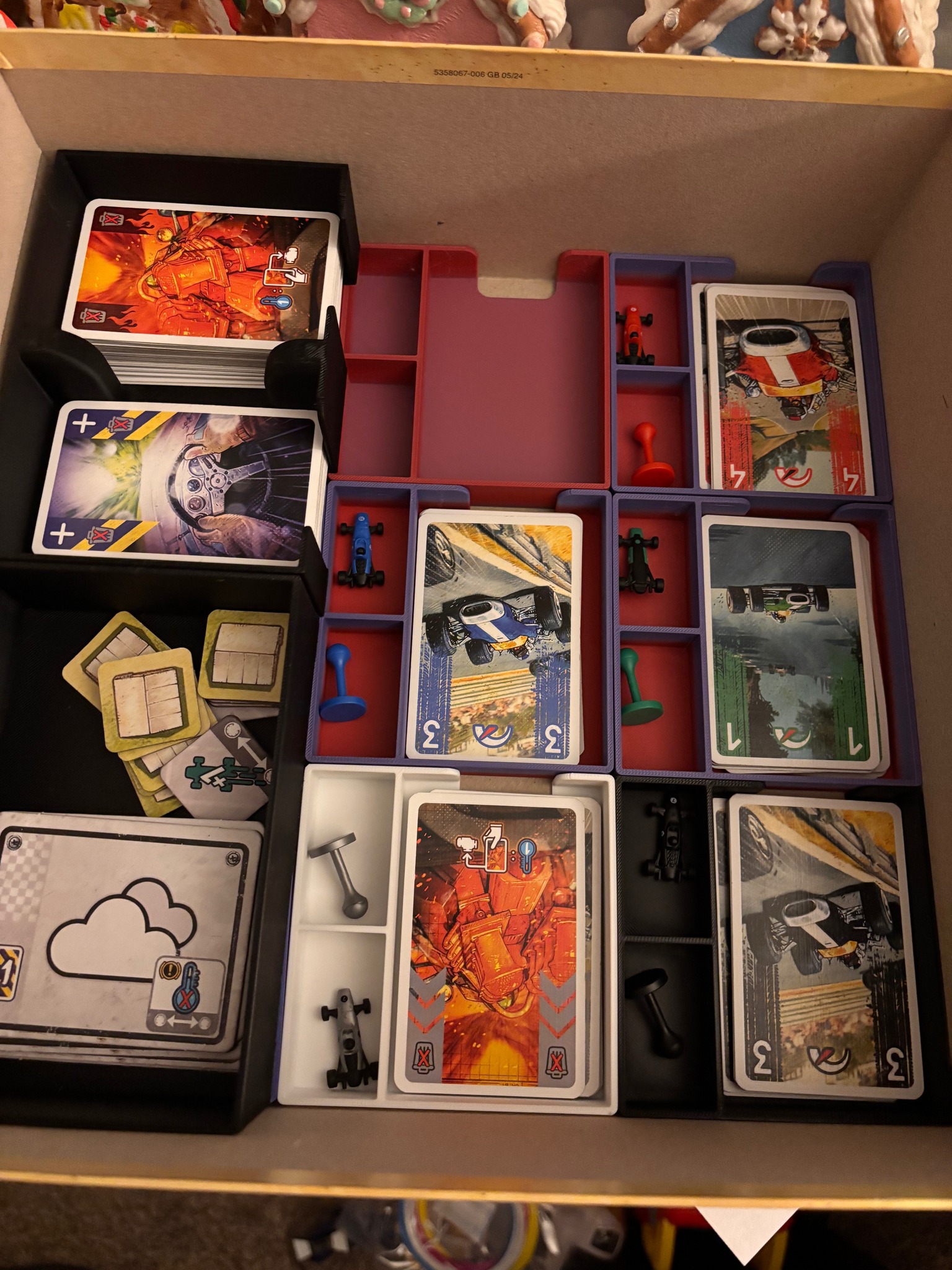 heat board game card sleeves Heat: Pedal to the Metal