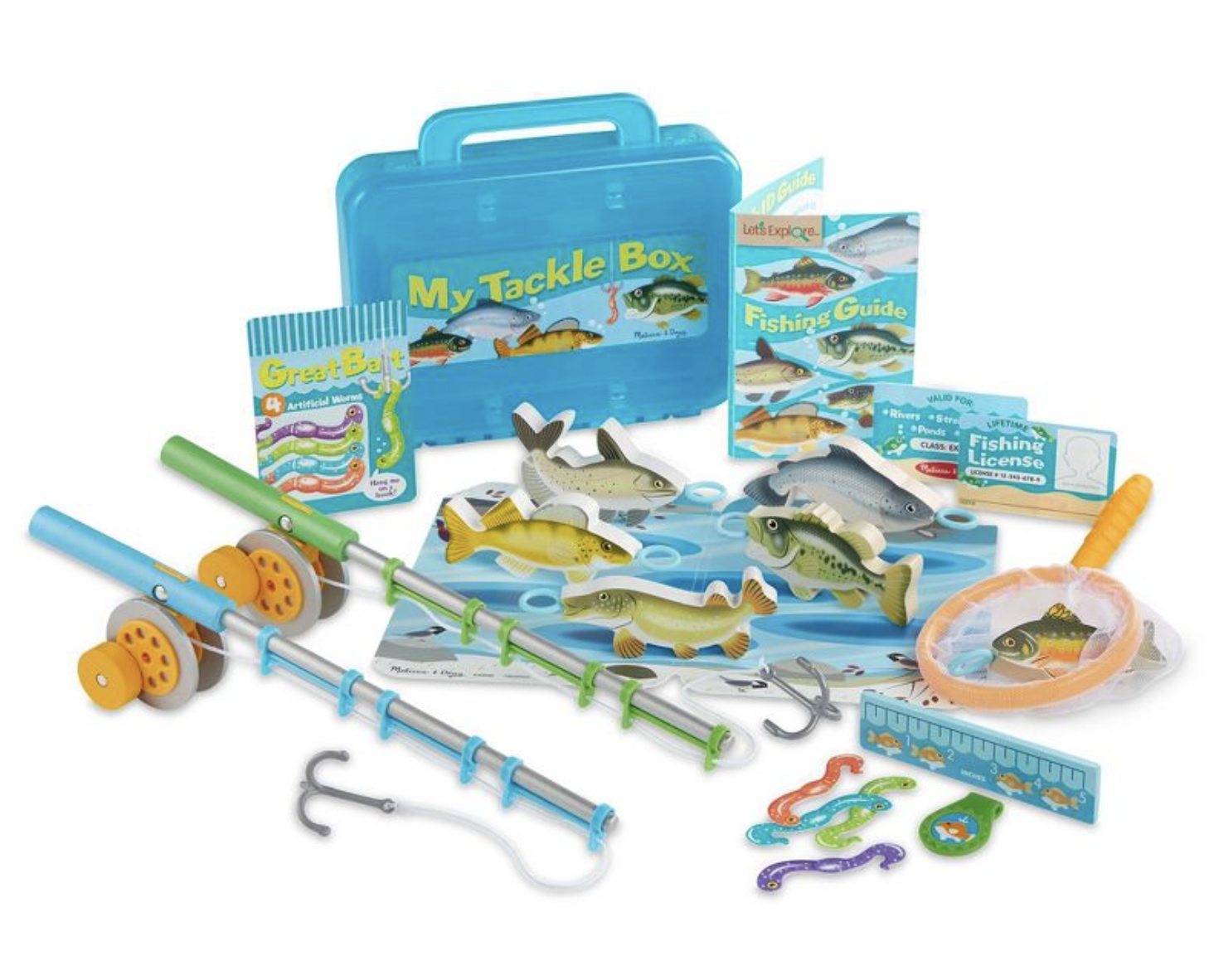 baby gund tackle box Playset My First 7.5" Toy : Toys & Games a worm crinkle toy Gund My First Tackle Box