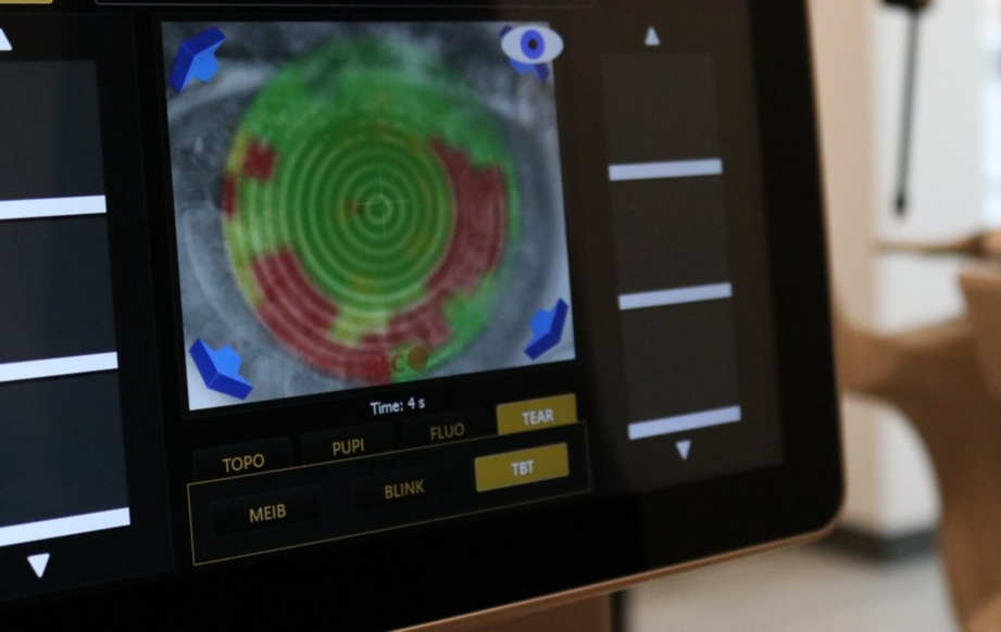 Eyes on Broad - This is a corneal scan using our brand new...