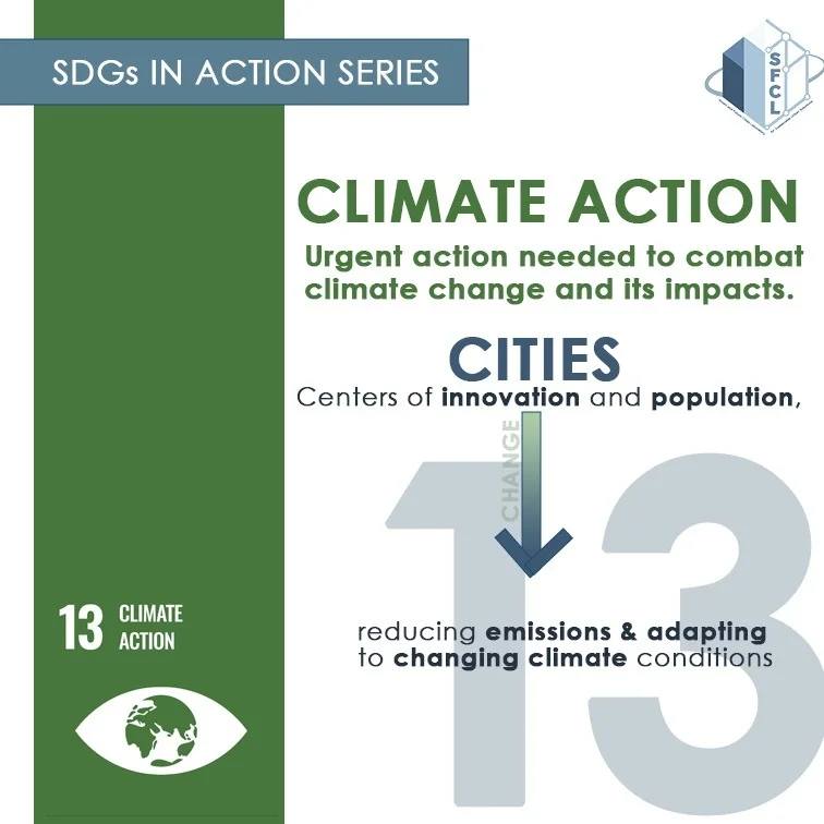 🌱 SDG 13 – Climate Action Urgent action is needed to combat climate ...