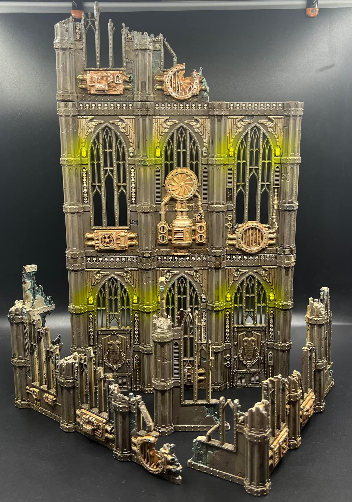 Sector Imperialis terrain from Kill Team Chalnath set