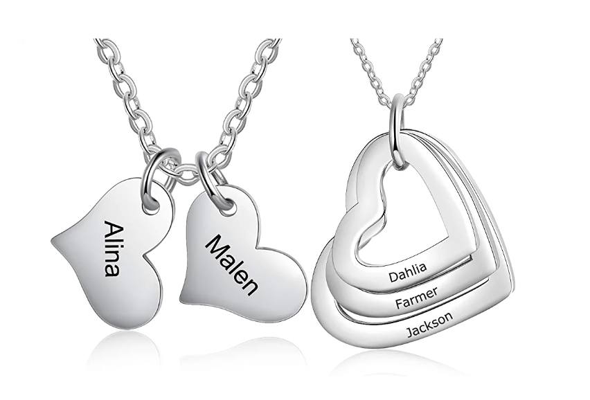 🔥$3.50 for I Love You Forever Engraved Heart Symbol Cubic
