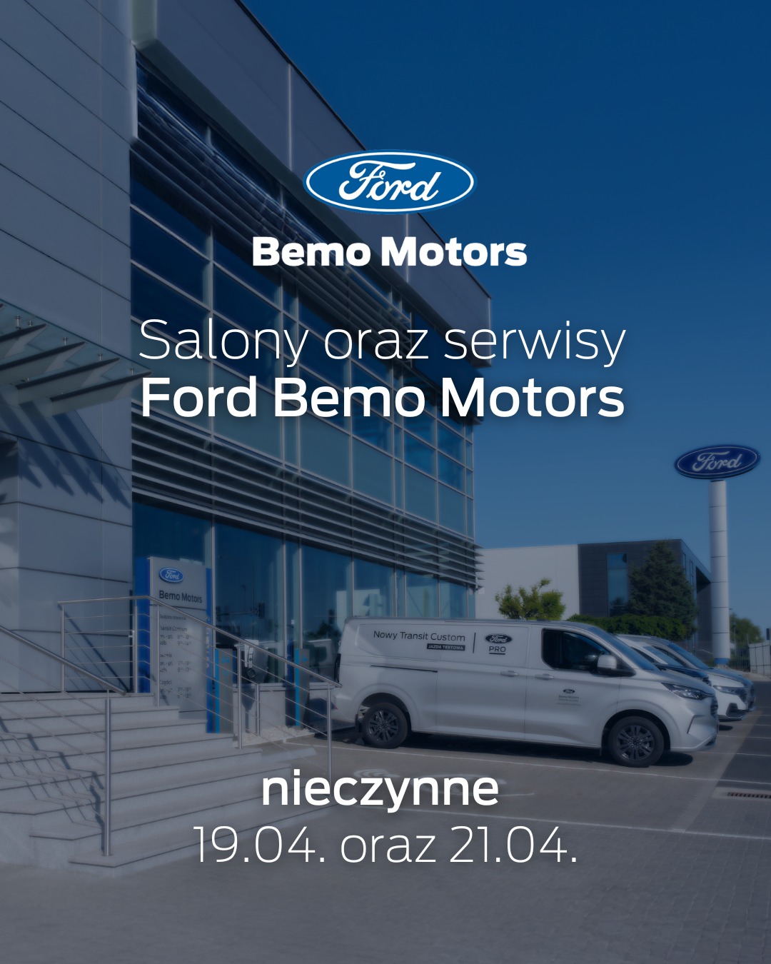 Ford - 📣 Informujemy, że ze względu na Święta Wielkanocne 🐰 nasze ...