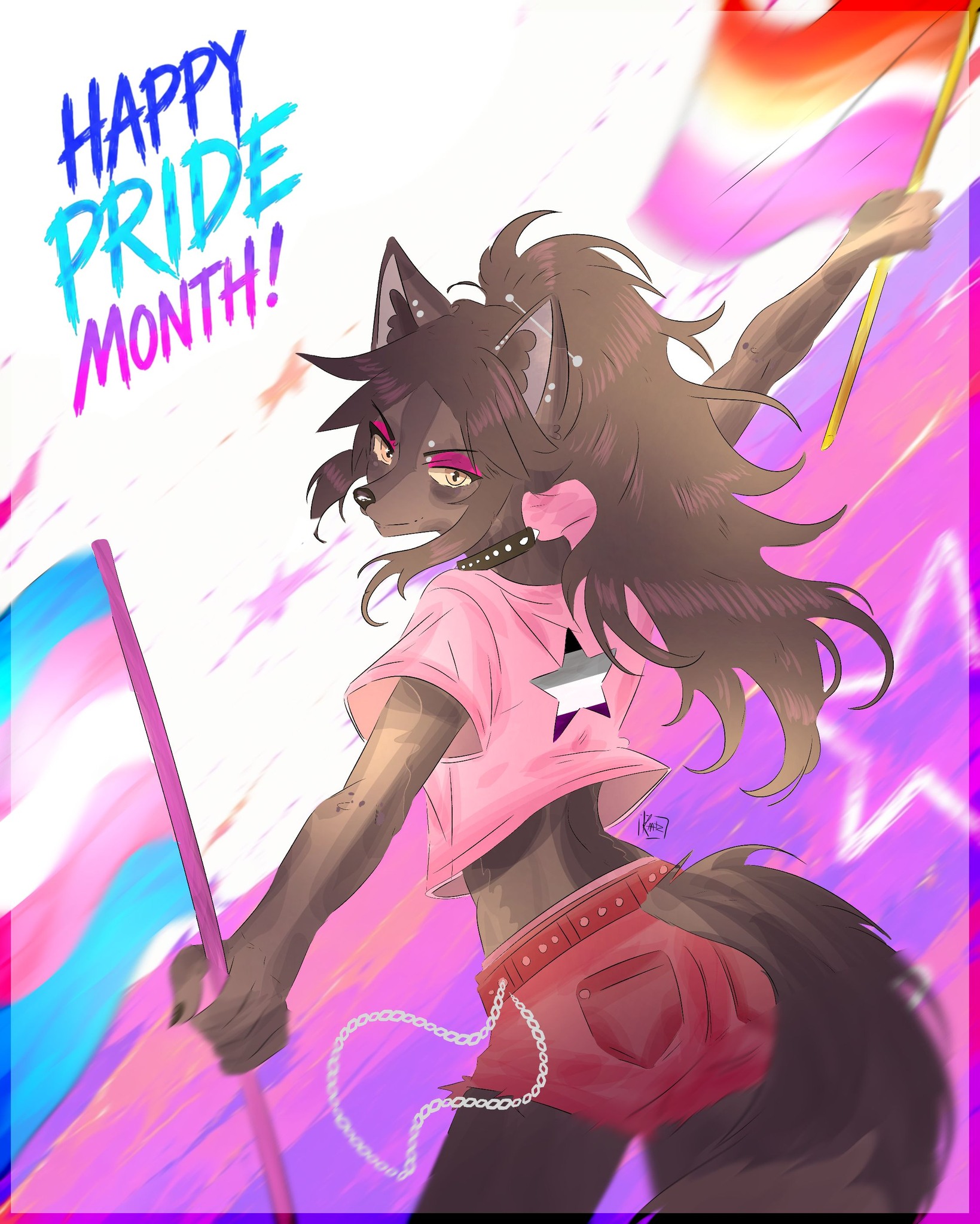 Let's create a female furry OC character
