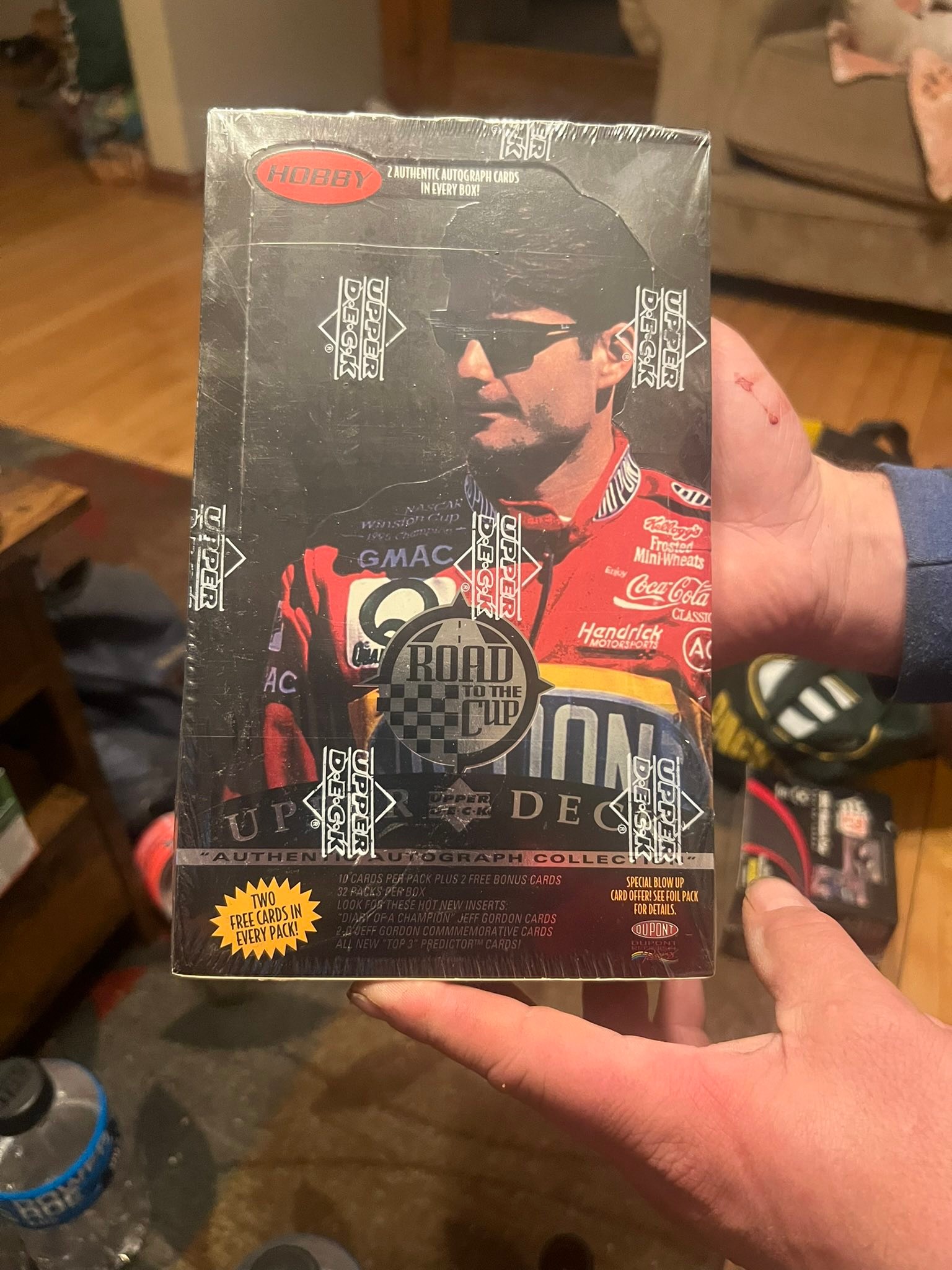 Rare Upper Deck dual auto WRW autograph card