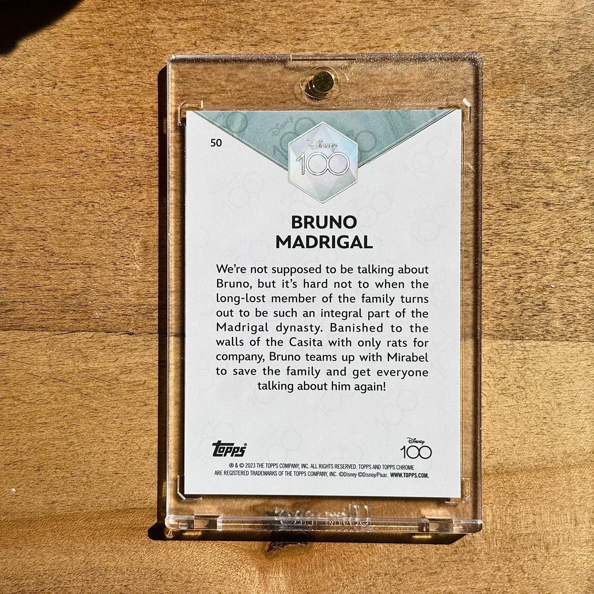 2023 Topps Chrome Bruno Pink /399