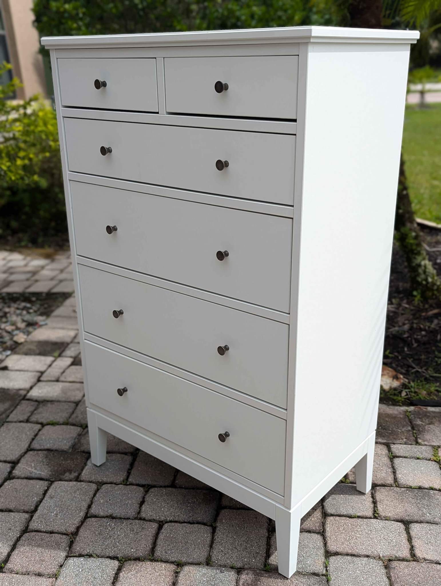 ikea tall white dresser biukpci with 5 Drawers, Vertical Storage for Bedroom, Wood Dresser for Hallway, Wooden Tall Chest of Drawers for Entryway, Nursery, Lingerie Chest Drawer, Modern Farmhouse Style : Home A classic chest of drawers in solid wood IKEA IDANAS Tall White Dresser