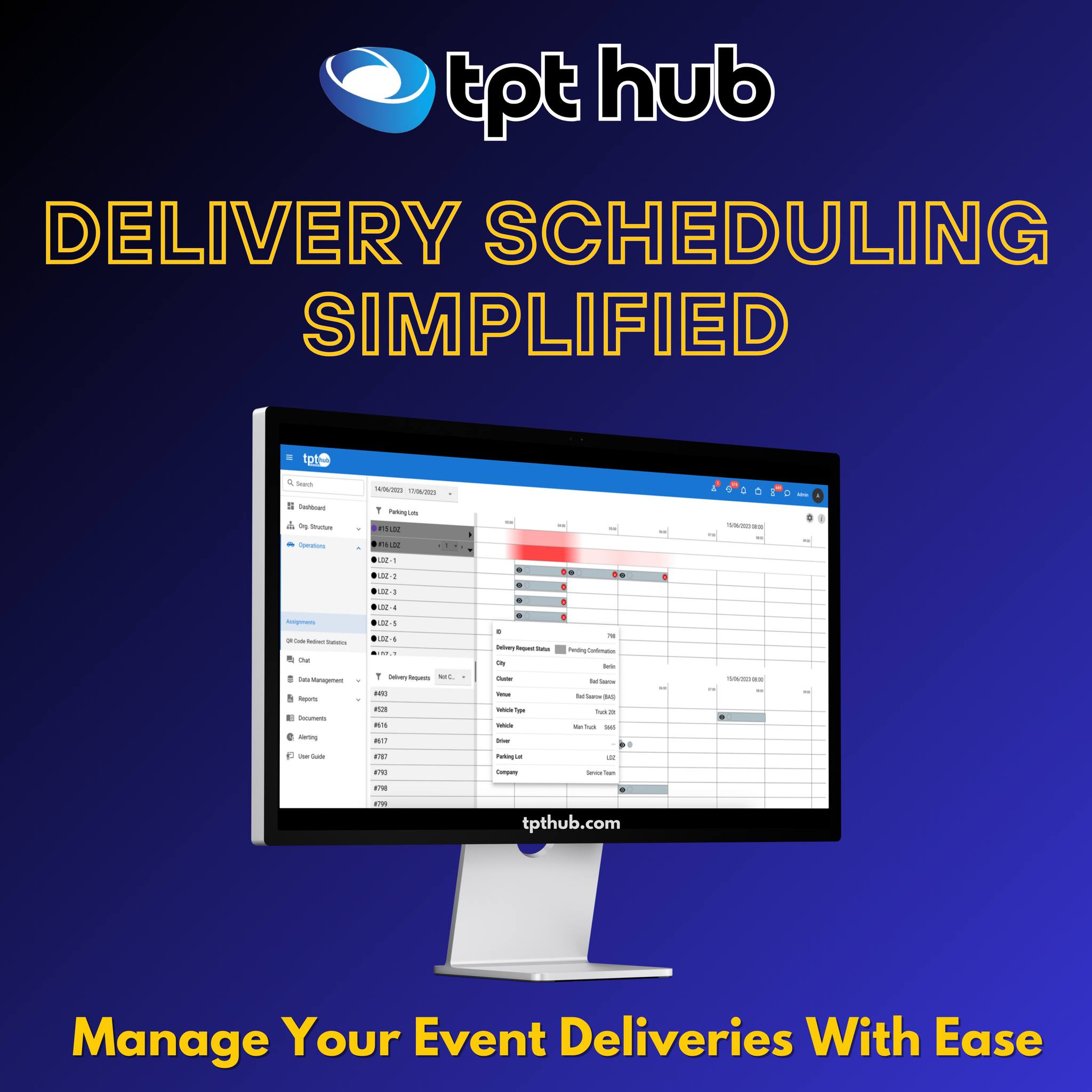 TPT - Control Delivery Chaos! With TPT Hub’s Delivery Management System ...