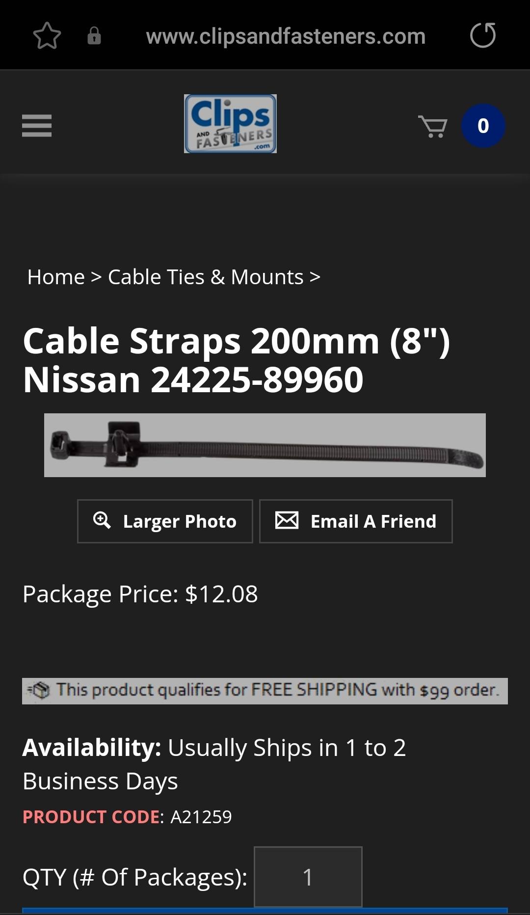 Just a heads up for the website. 
