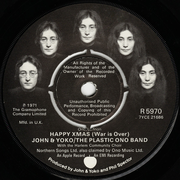 Yoko Ono's best singing in Happy Xmas (War is Over)
