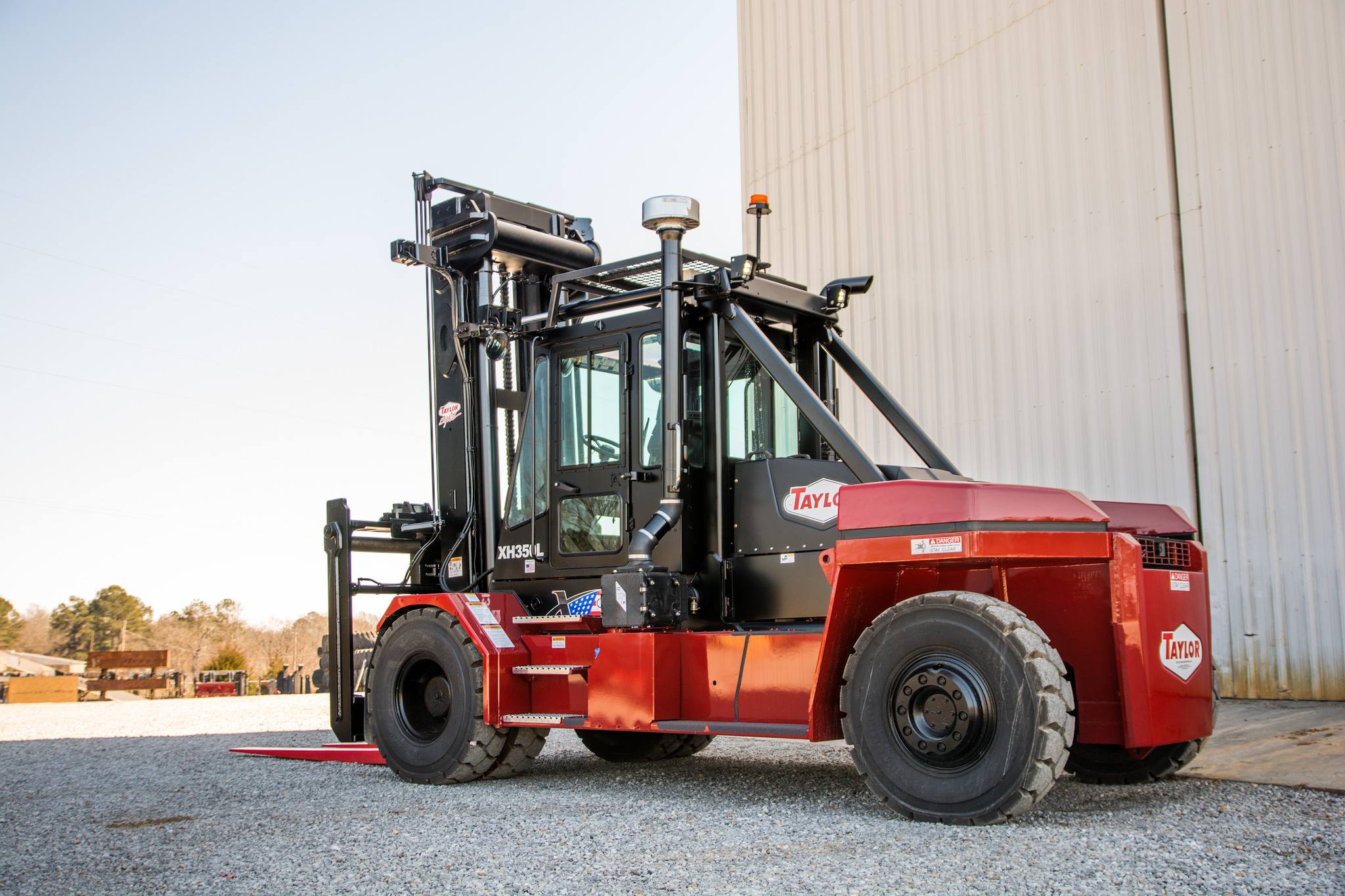 Our Pneumatic Tire Forklifts with a... - Taylor Machine Works