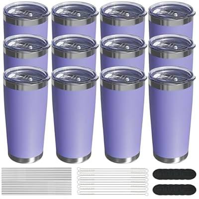 IGUOHAO 12oz Coffee Mug With Handle and Sliding Lid,Stainless Steel