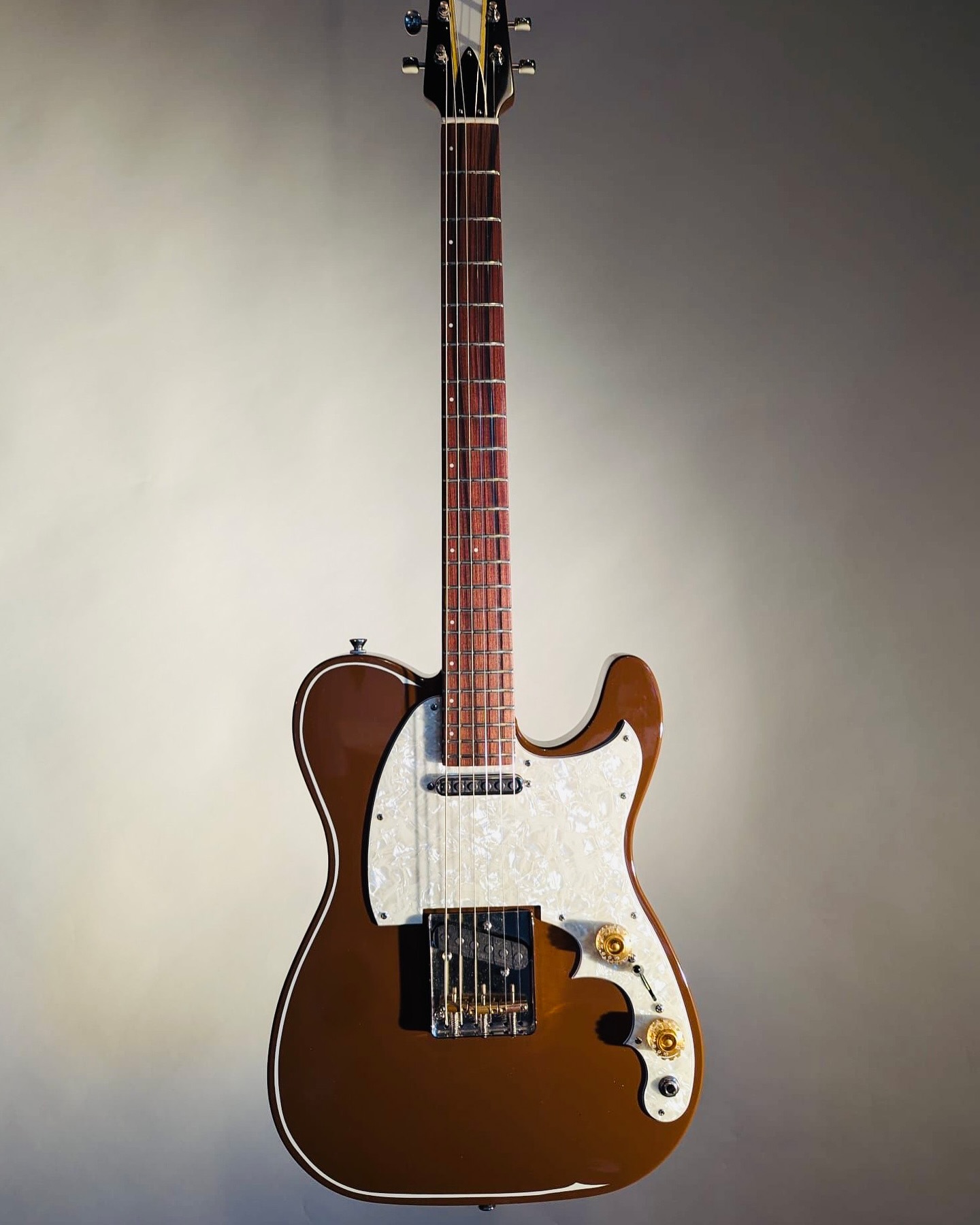 Blast Cult's handmade Spellcaster electric guitar with TV Jones