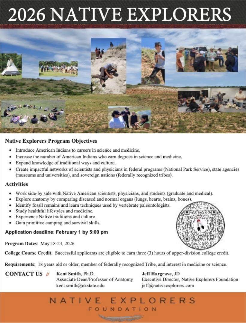 Muscogee Nation | Applications are now open for the 2026 Native ...