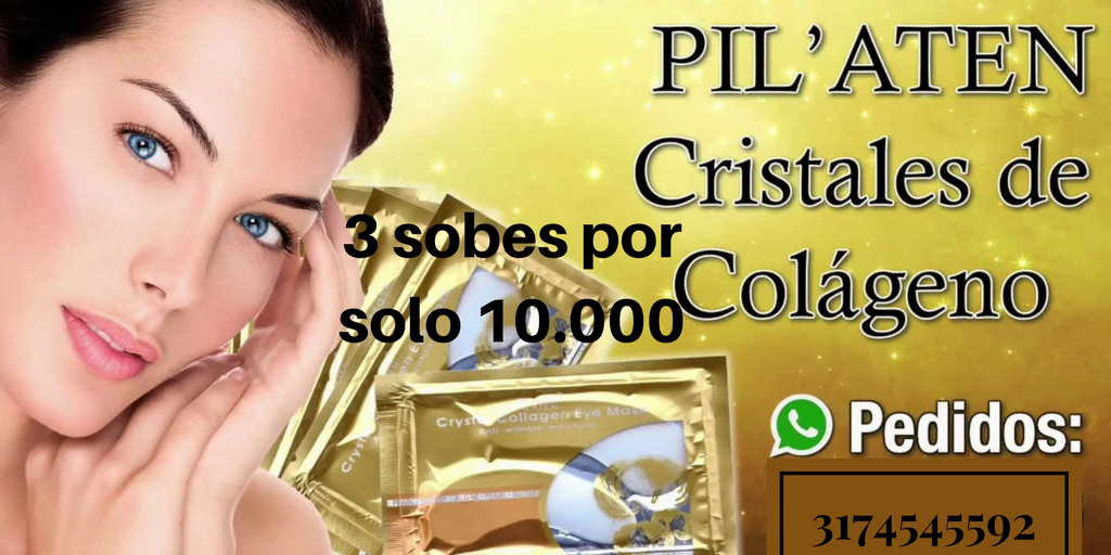 A la - PIL'ATEN Crystal Collagen Eye Mask 1 sobre x $ 4.000 2 sobres x ...