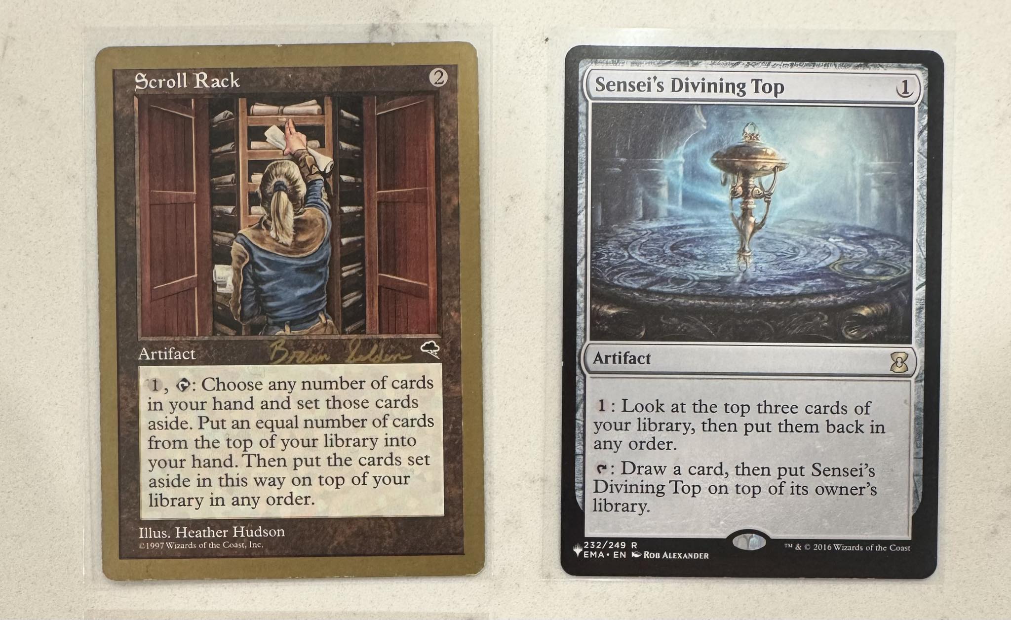 artifact fetch cards mtg Pilgrim's Eye [Game Night]