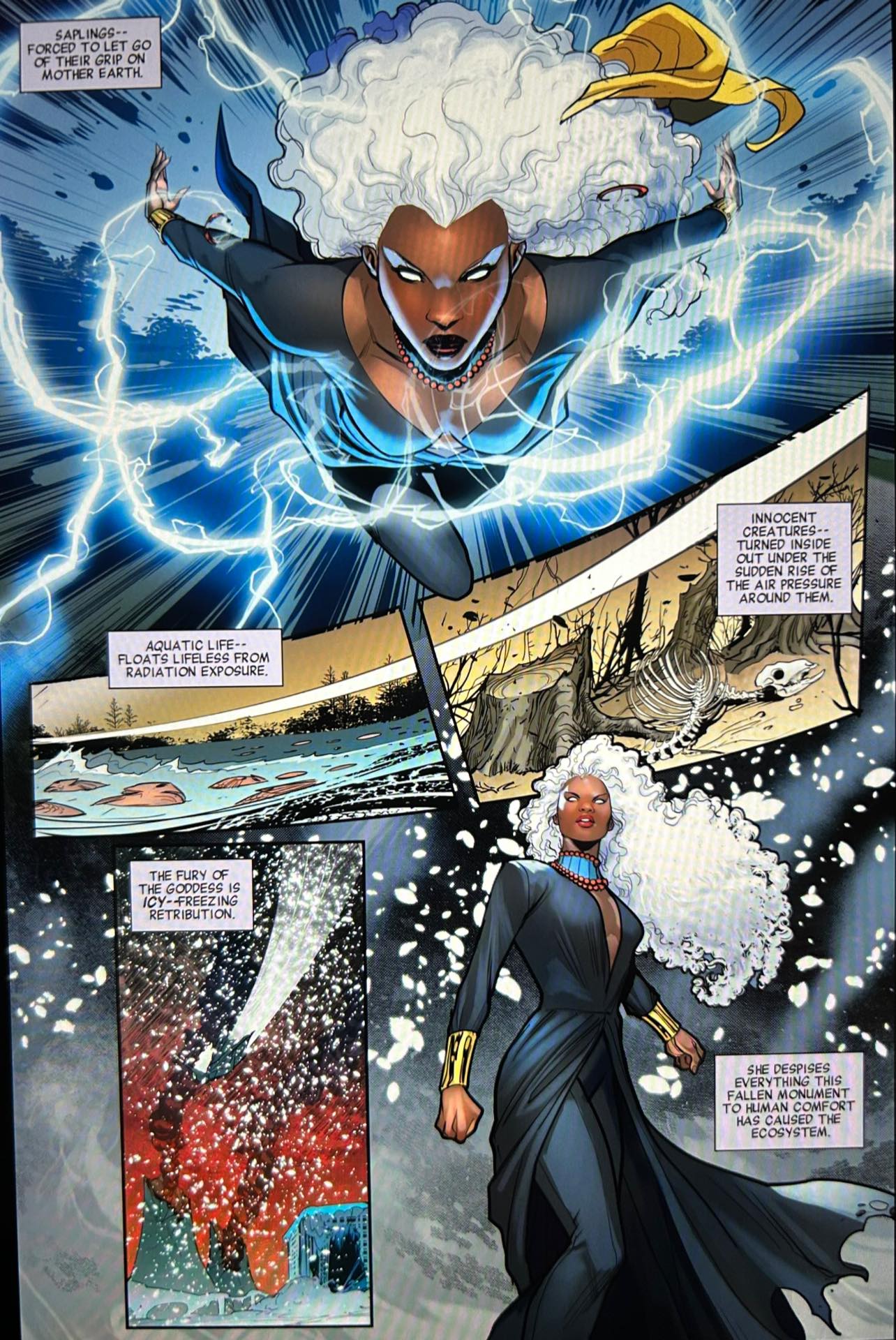Storm comic book series debut with a promising start