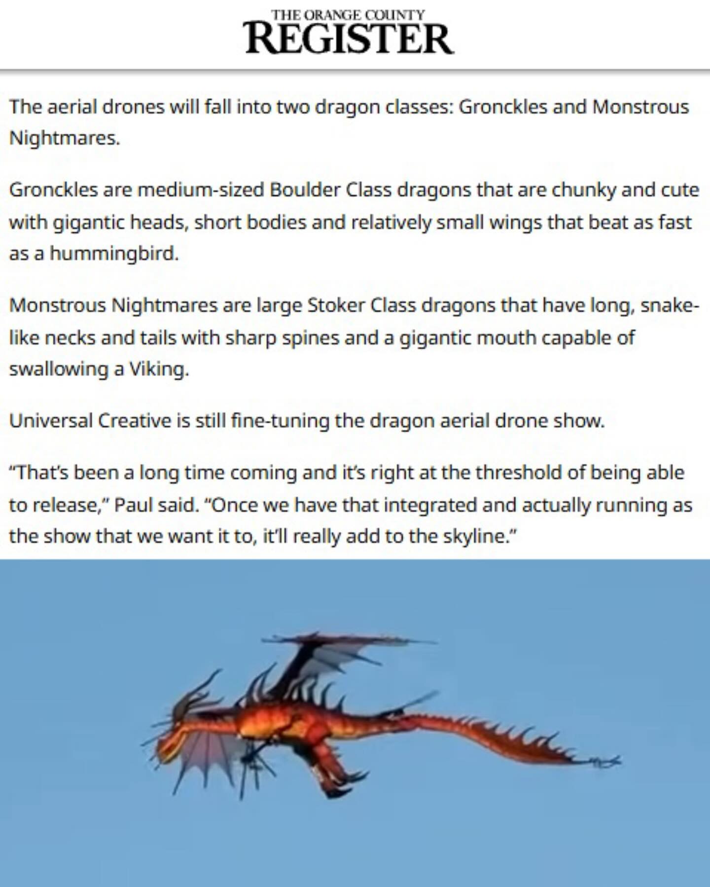 Universally - Universal Creative confirms that flying dragons are still ...