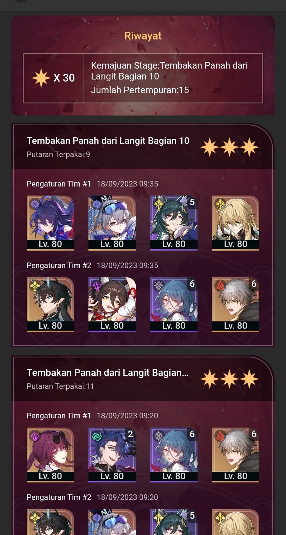 Honkai: Star Rail Indonesia [HOSI] | Yah bisa selesai 15 try, rill ...