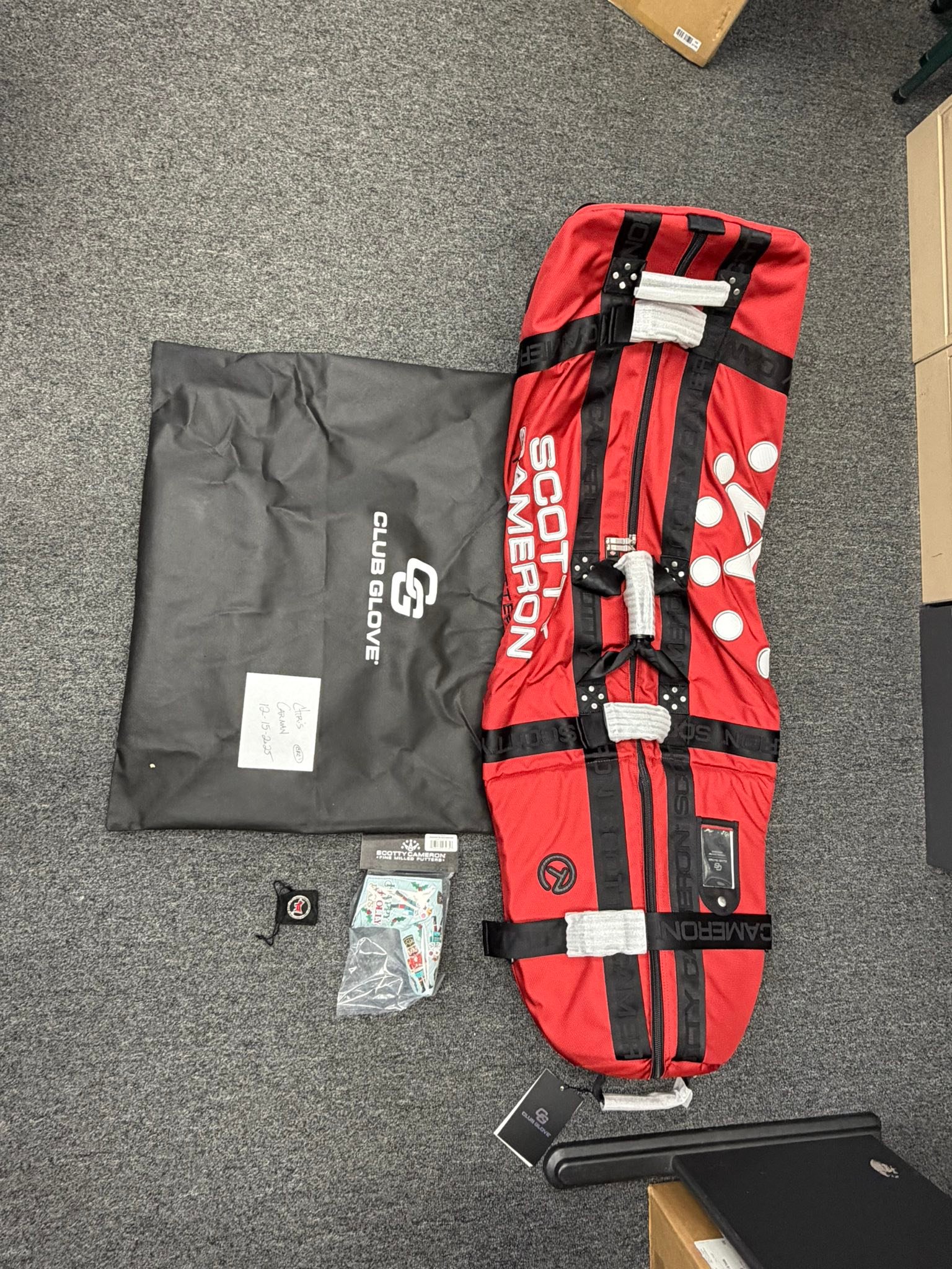 Scotty Cameron Club Glove Tour Traveler Club Glove Tour Traveler 