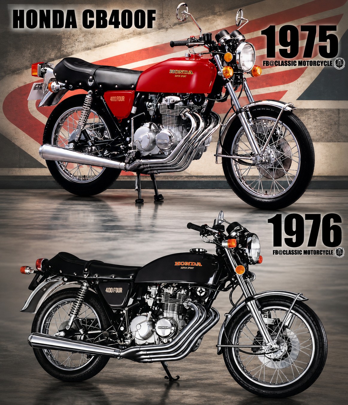1976 Honda CB400F2 '400 Four' motorcycle legacy