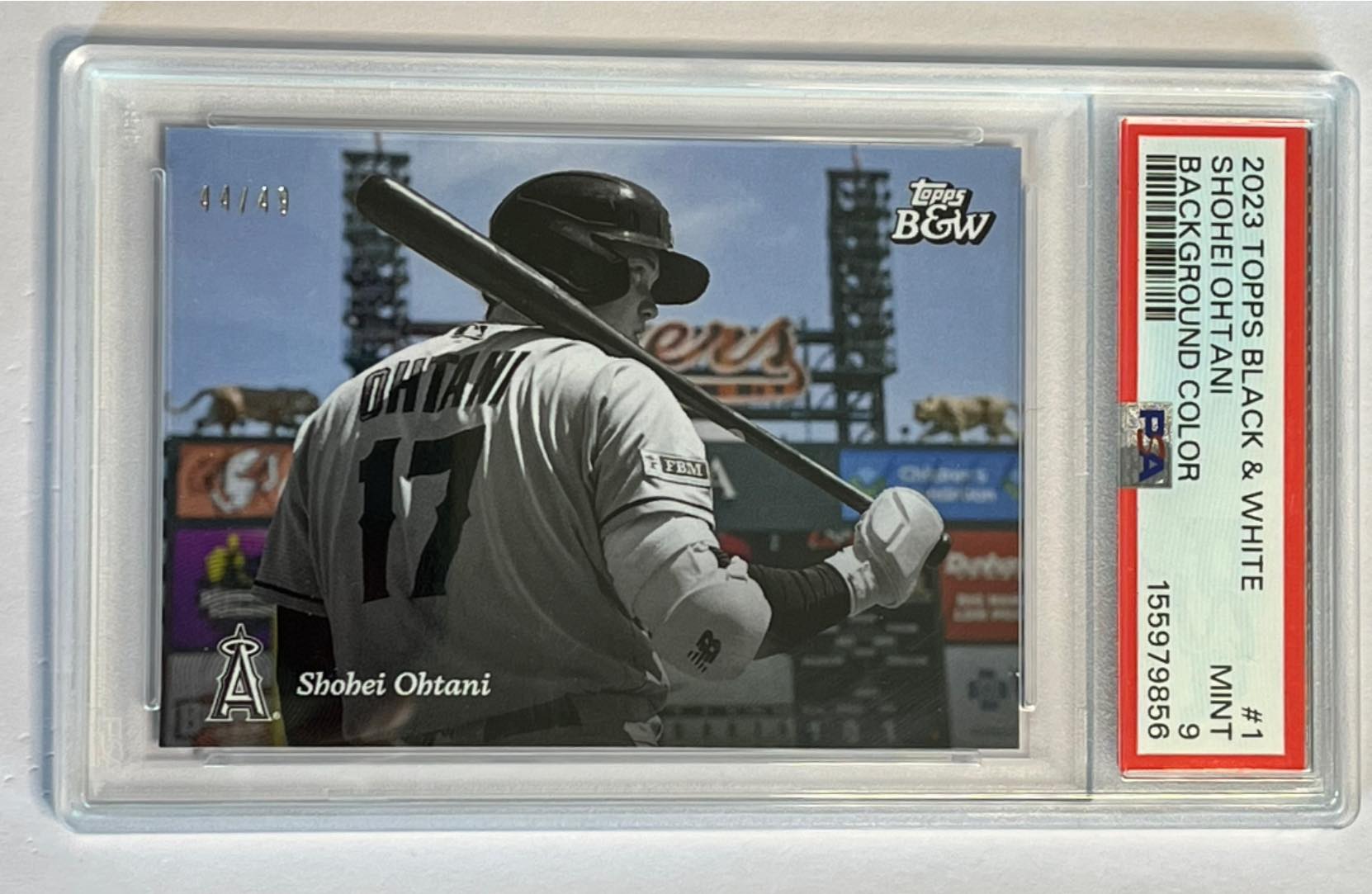 shohei ohtani graded card 2024 Topps 50/50 - - #64 - SB #31 - LA Dodgers Graded Mint 2018 Topps Now
