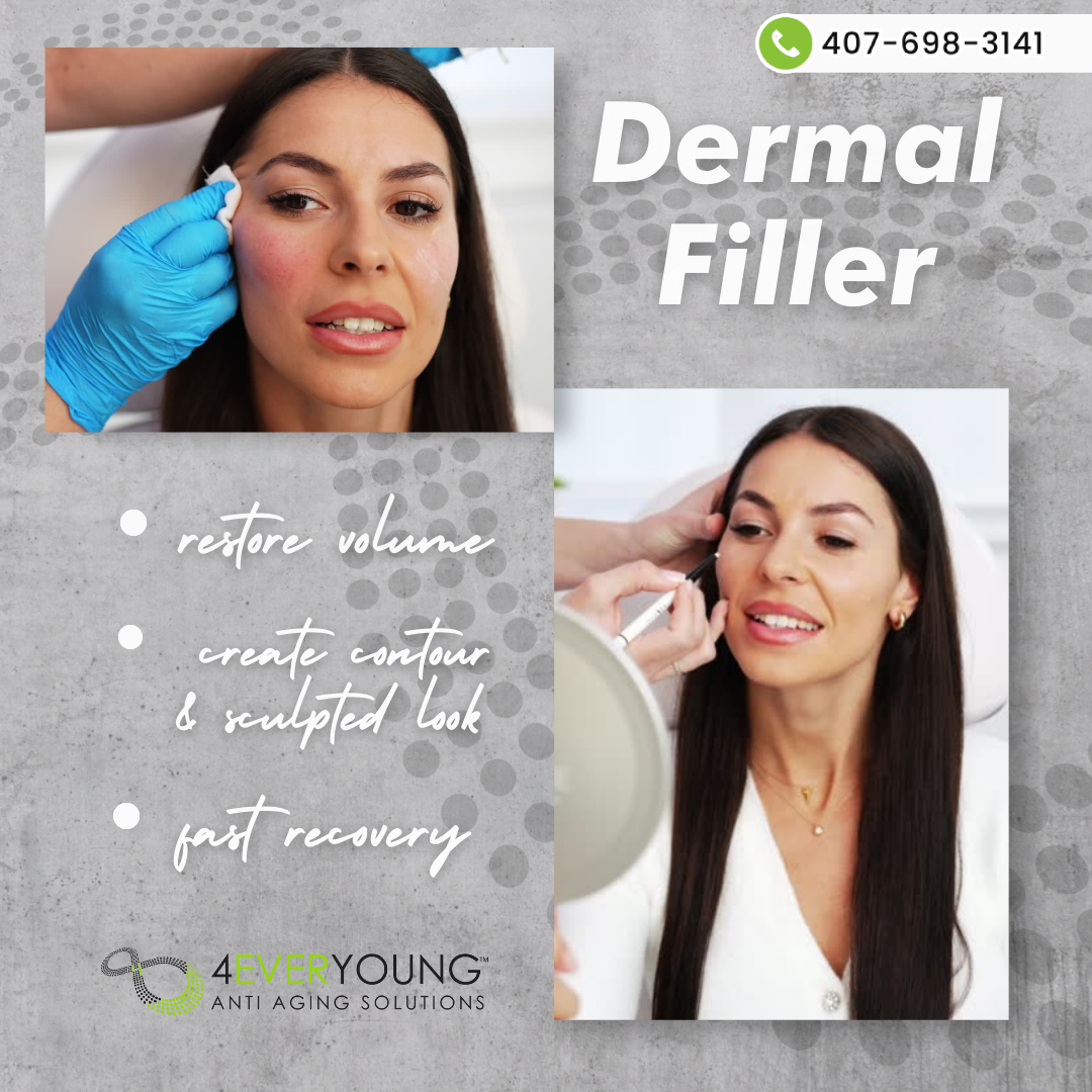 Target fine lines, improve your natural contours, and enjoy a subtle lift with a treatment designed just for you. Book your appointment today at 407-698-3141! 📱 #Orlando #4EverYoungAnti-AgingSolutions-LakeIvanhoe #Hormone #CentralFlorida 