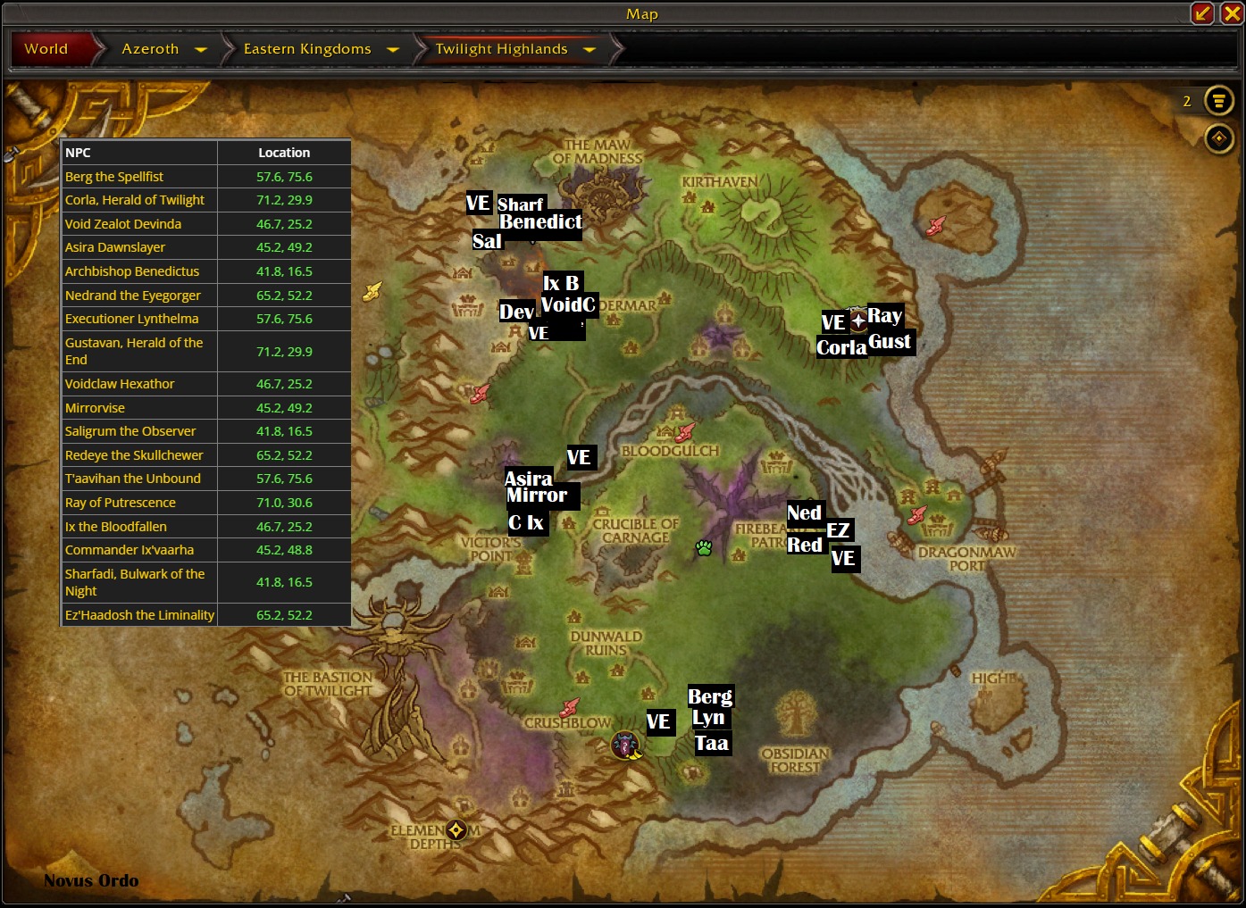 WoW Classic Interactive Map Guide