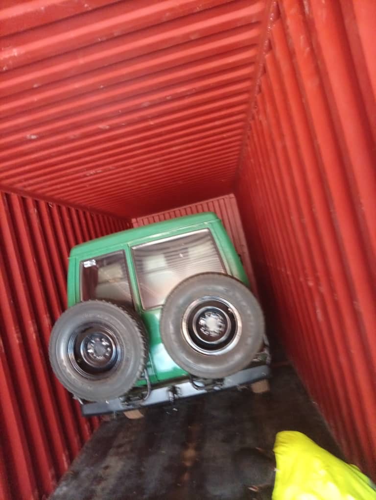 Importing Toyota Land Cruiser HZJ75 troop carriers to Seattle, WA