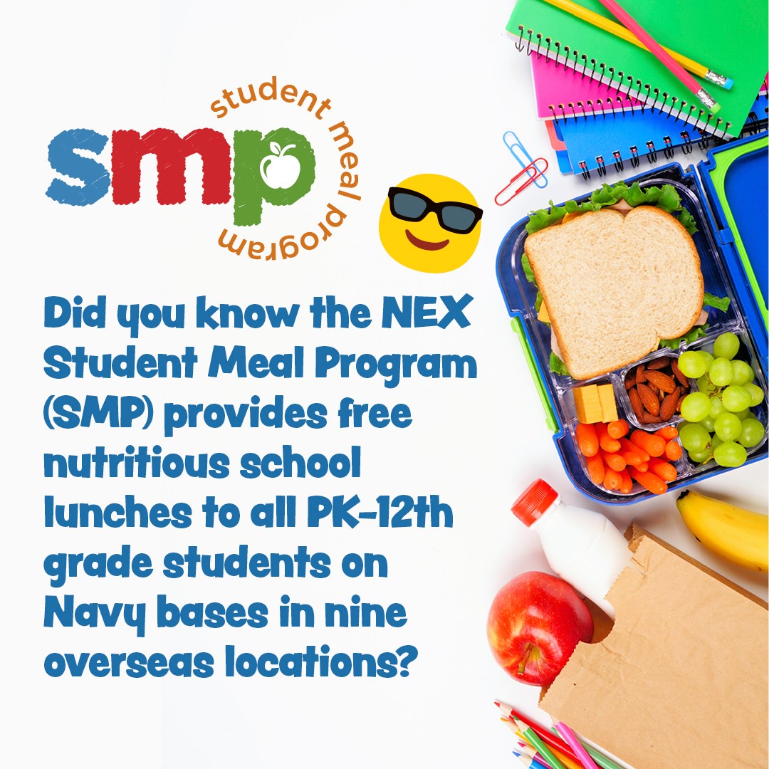 Navy Exchange - School lunches provide important energy and nutrients ...