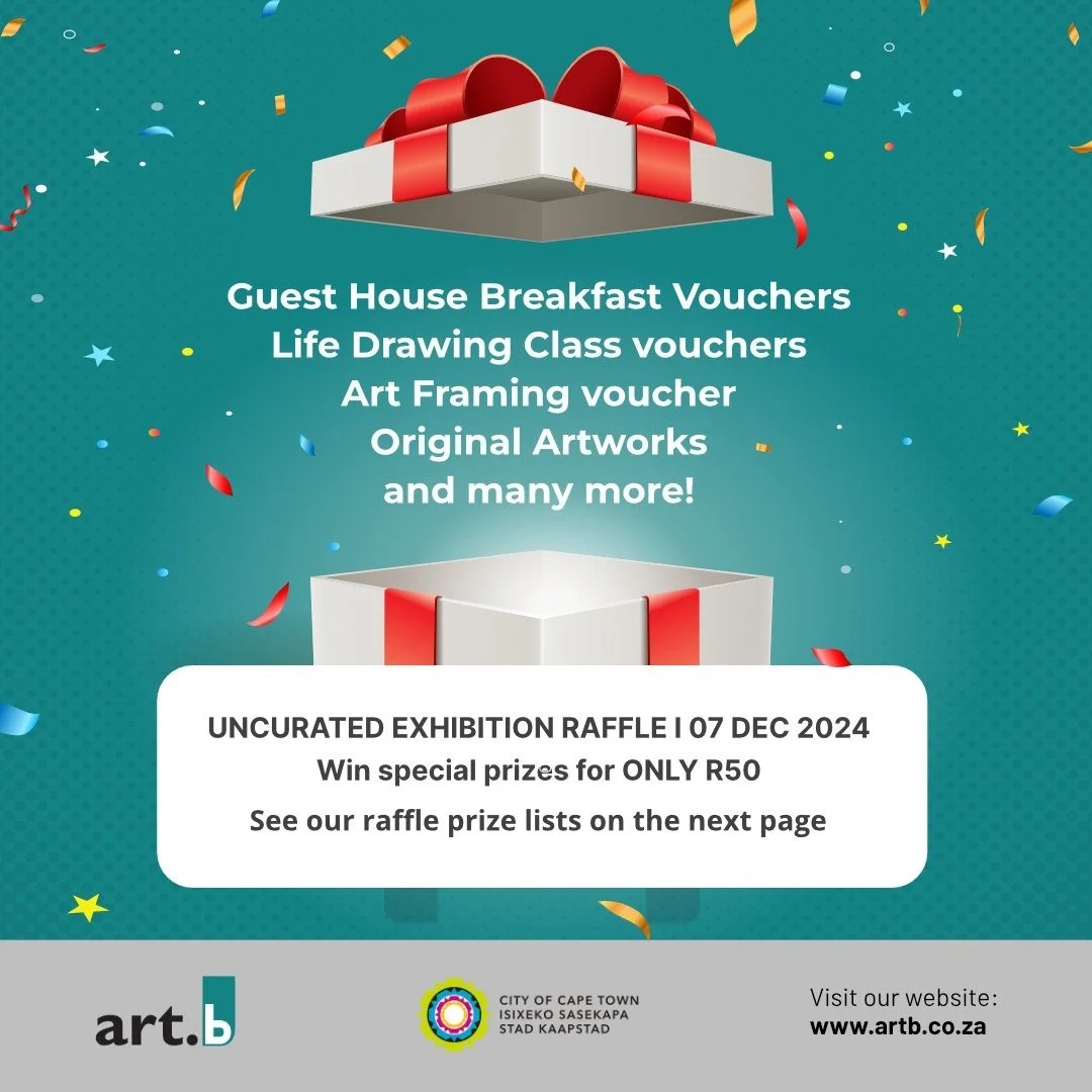 Art.b Gallery - 🎉 Uncurated Raffles – Only R50 per raffle!...