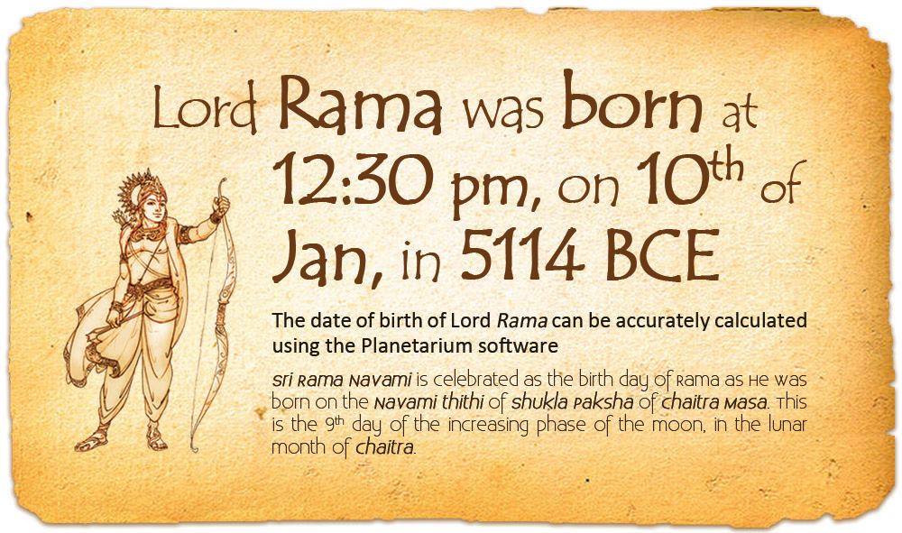 Bharath Gyan - If Rama was born on 10th January, then why... | Facebook