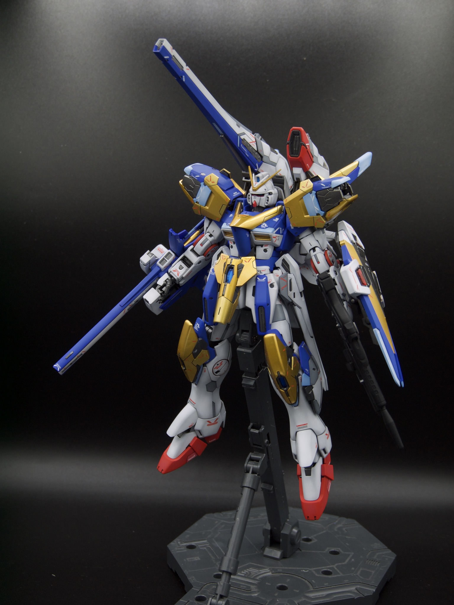 MG 1/100 V2 Assault Buster Gundam Ver Ka review and build