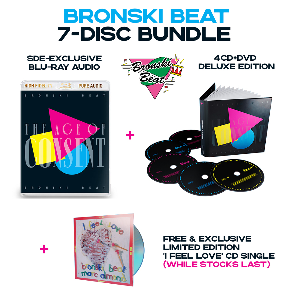 The first ever reissue of Bronski Beat's Truthdare Doubledare
