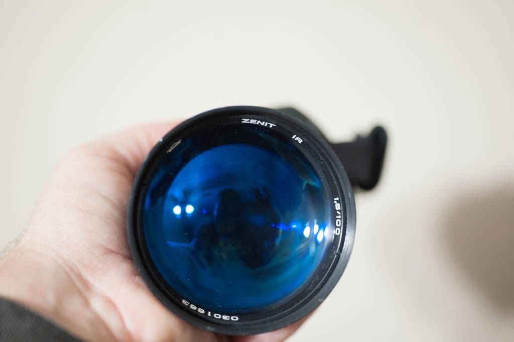 ★超希少！赤外レンズ2点★ZENIT IR 58 100mm F1.5 M42 Zenit IR 100mm f/1.5 M42 lens for sale