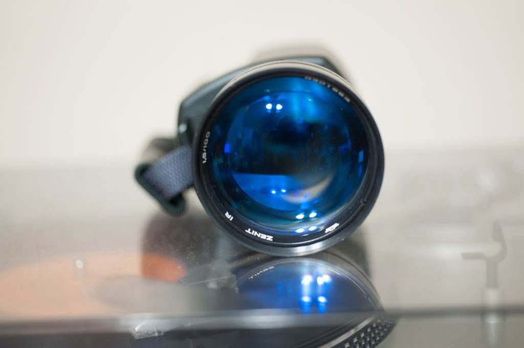 Zenit IR 100mm f/1.5 M42 lens for sale