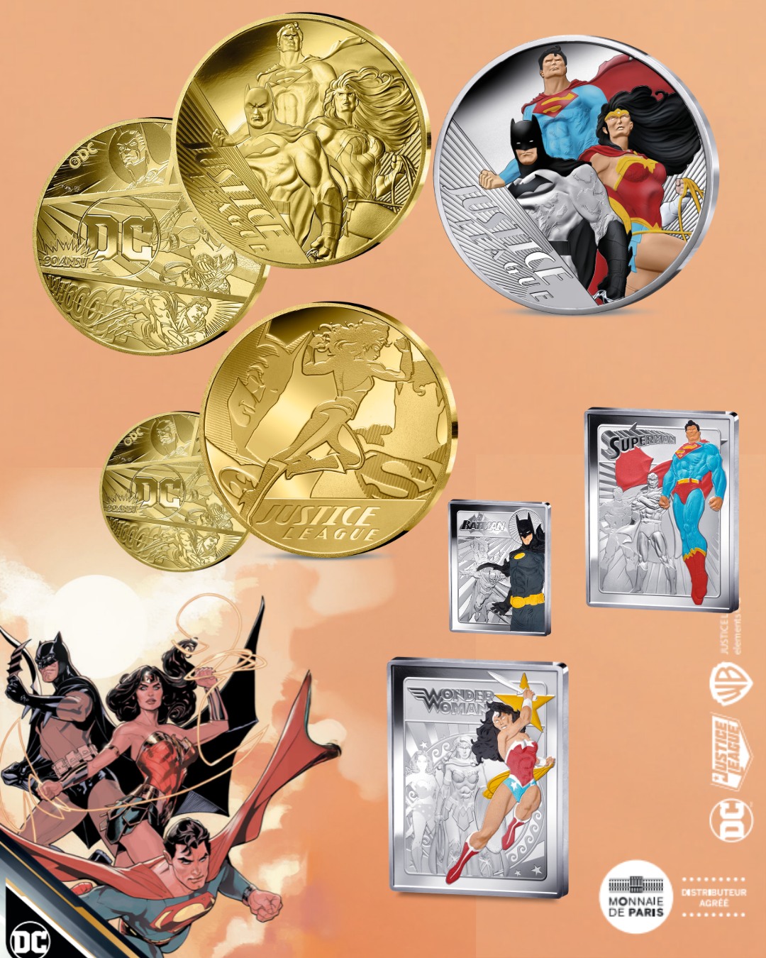 Arthur - NOUVEAUTÉ NUMISMATIQUE 2025 Pour célébrer les 90 ans de DC ...
