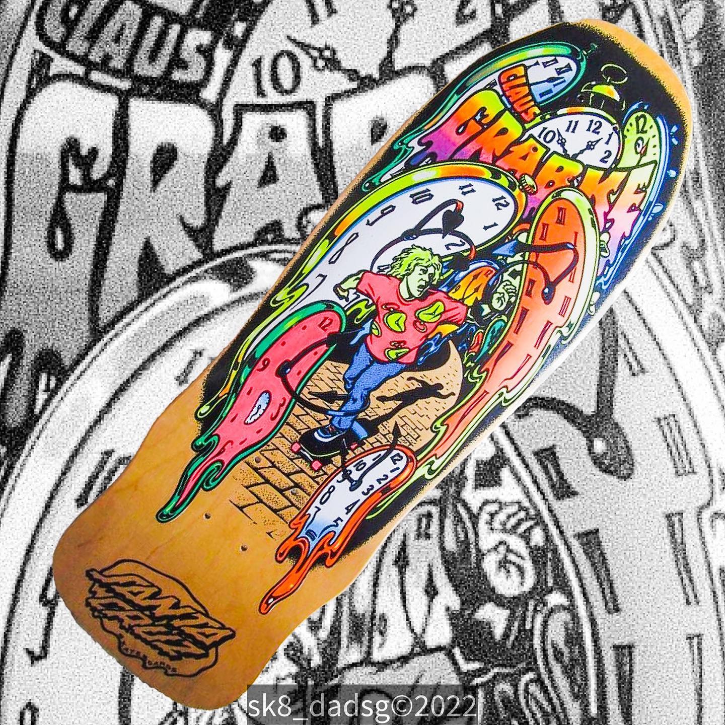 1990 Claus Grabke skateboard from SCS