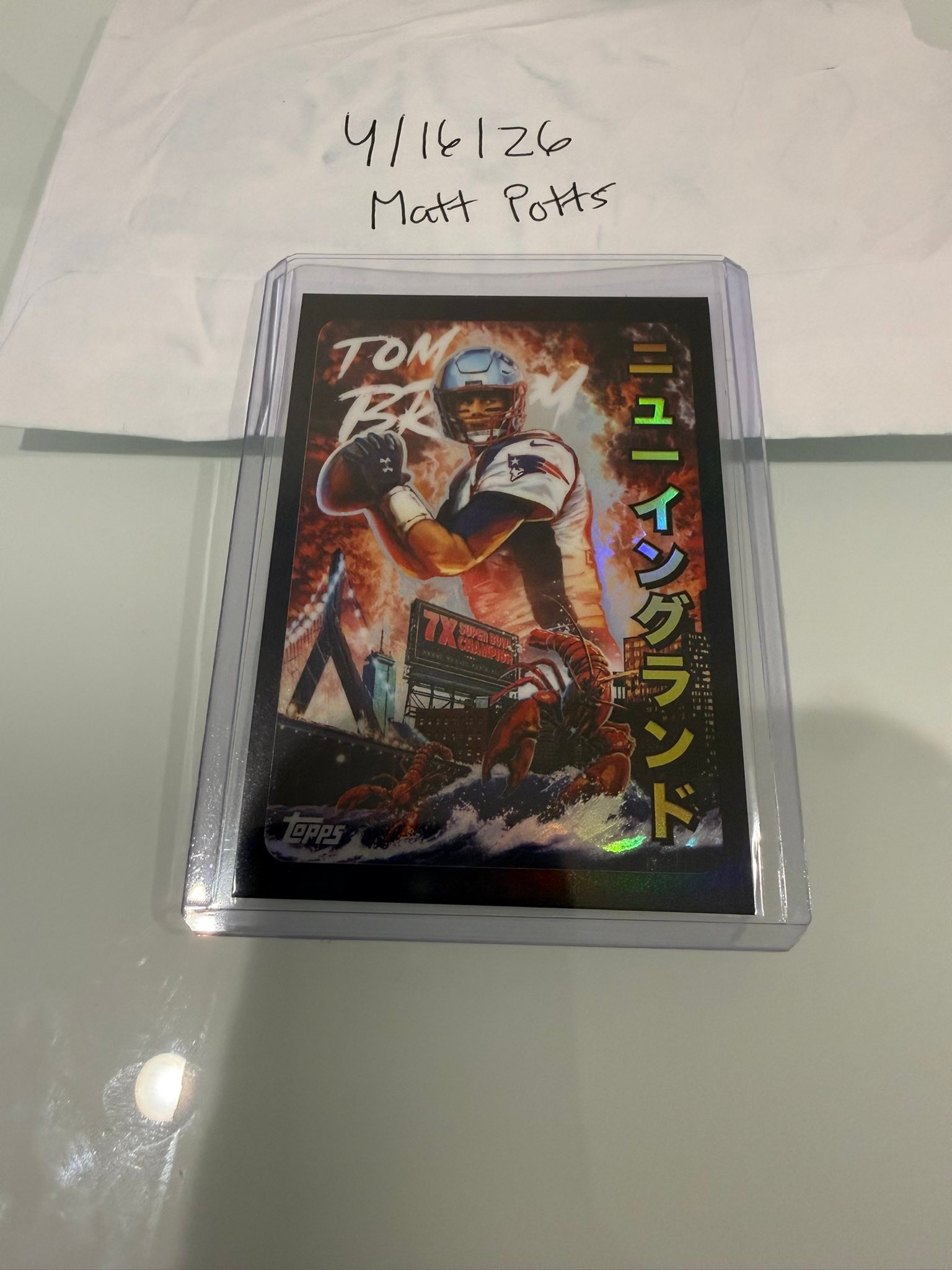 Open to offers - Tom Brady Kaiju - $20k