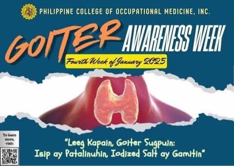 Philippine - Goiter Awareness Week: Know the Signs, Take Action! This ...