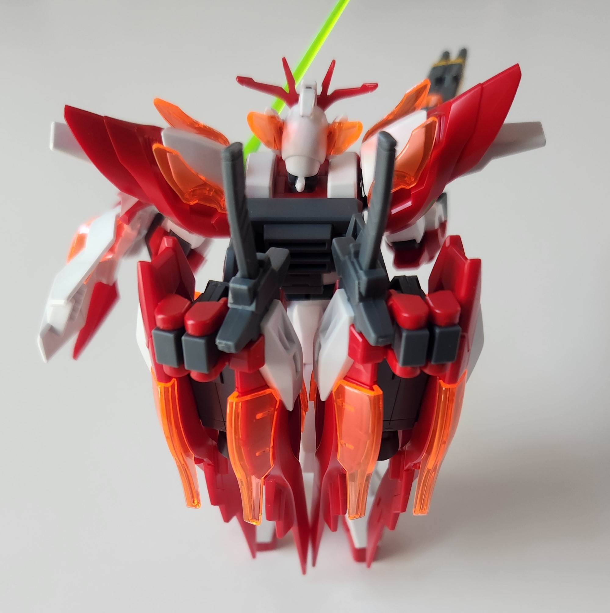 Bandai Hobby HGGF Wing Gundam Zero Flame – Kit Modèle 1/144 – Gundam Build Fighters – Sans Colle – 12,7 Cm