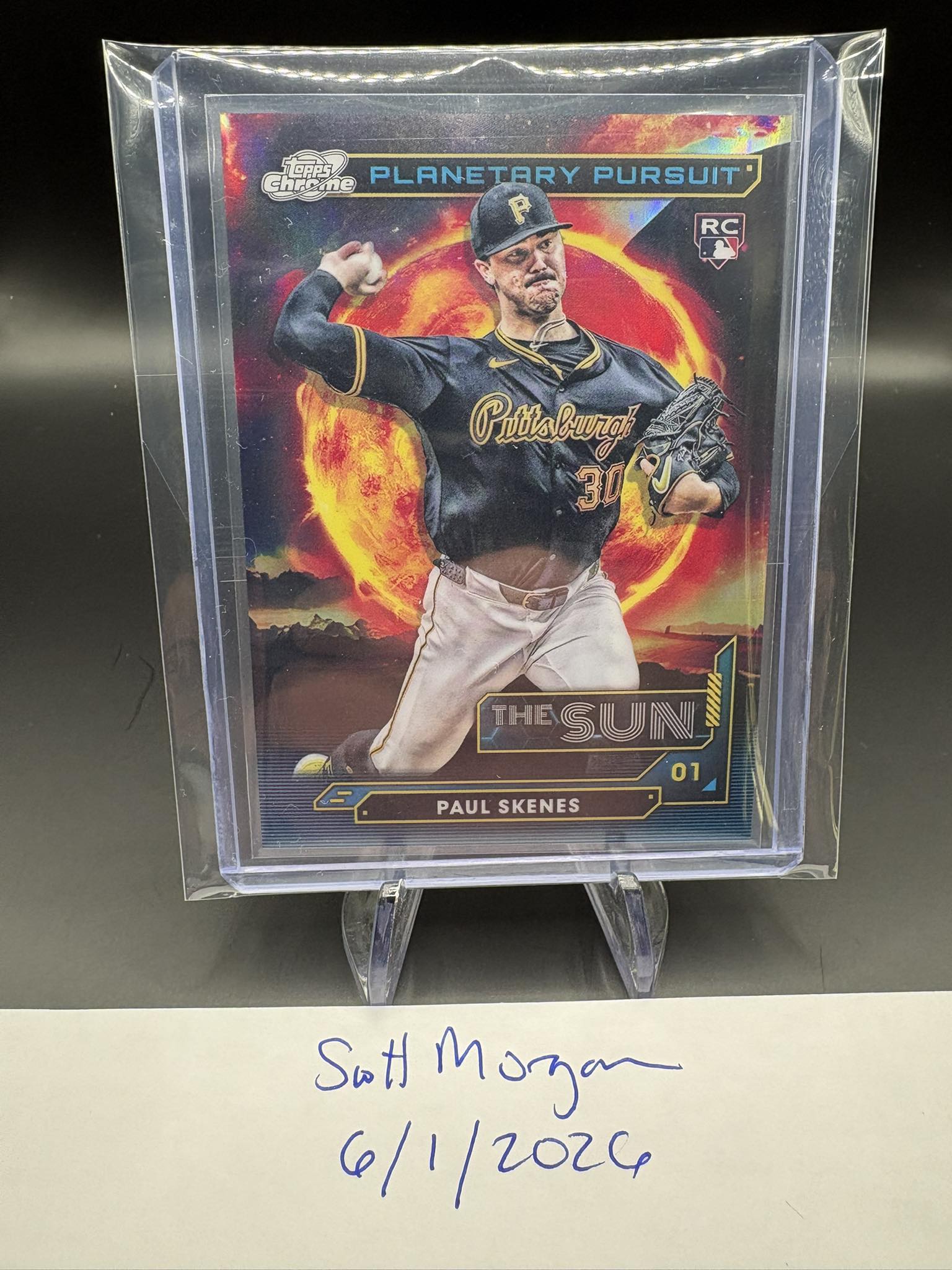 2024 Topps Cosmic Paul Skenes rookie card auction