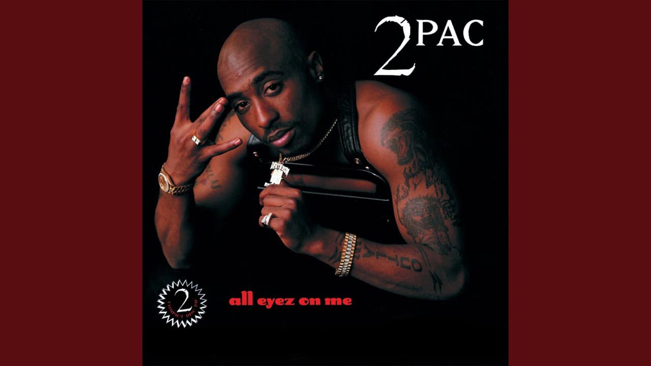 The classic Tupac album “All eyez on Me” was released on Death Row