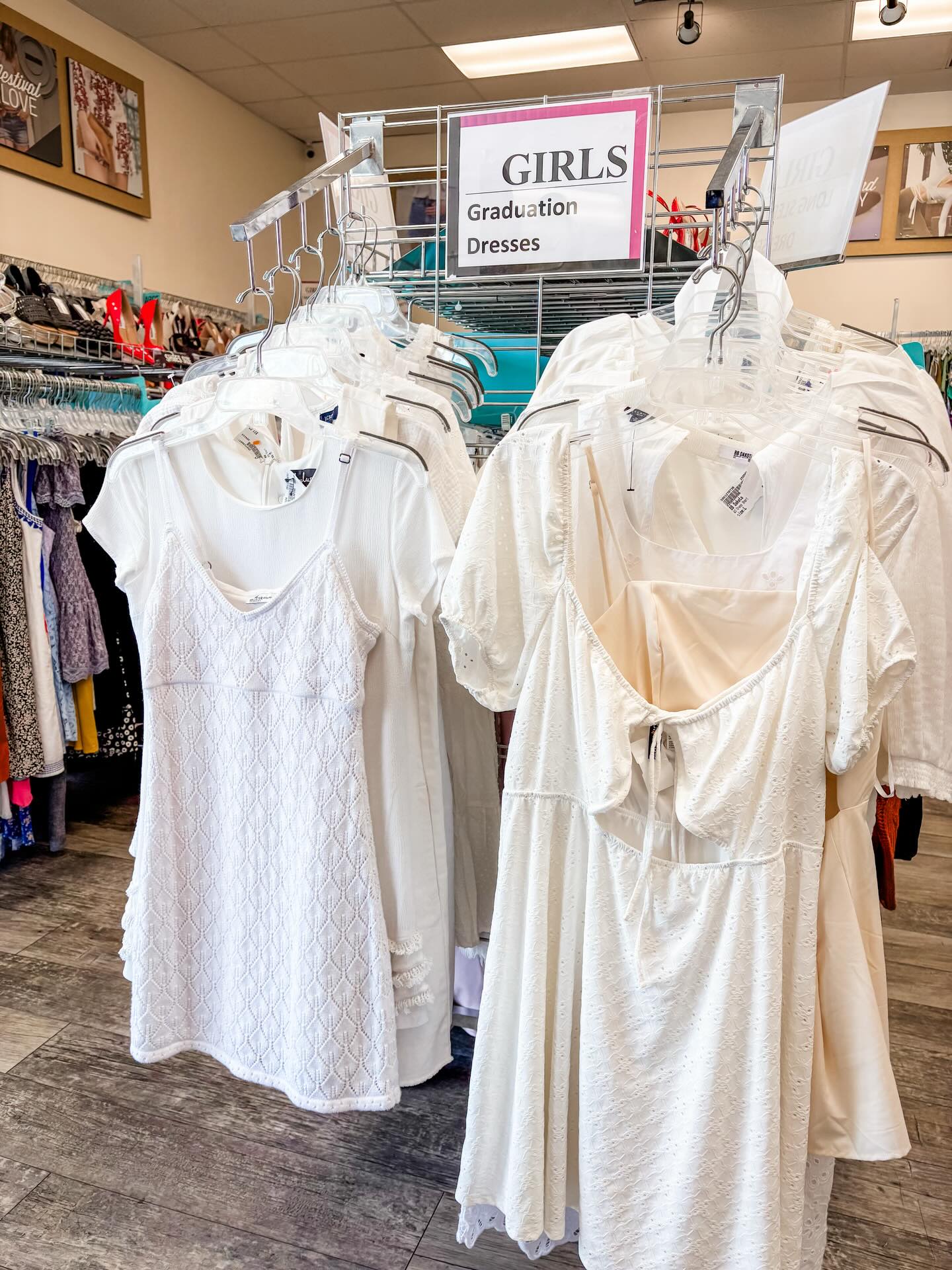🎓❗️GET GRAD READY AT PCP❗️🎓 ••• Graduation is fast approaching so stop in at Plato's Closet Parkersburg and find the perfect grad dress for less! Gently used & priced up to 70%