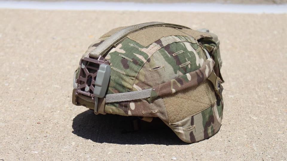 Used Gentex ACH MD combat helmet with Norotos mount and thermal
