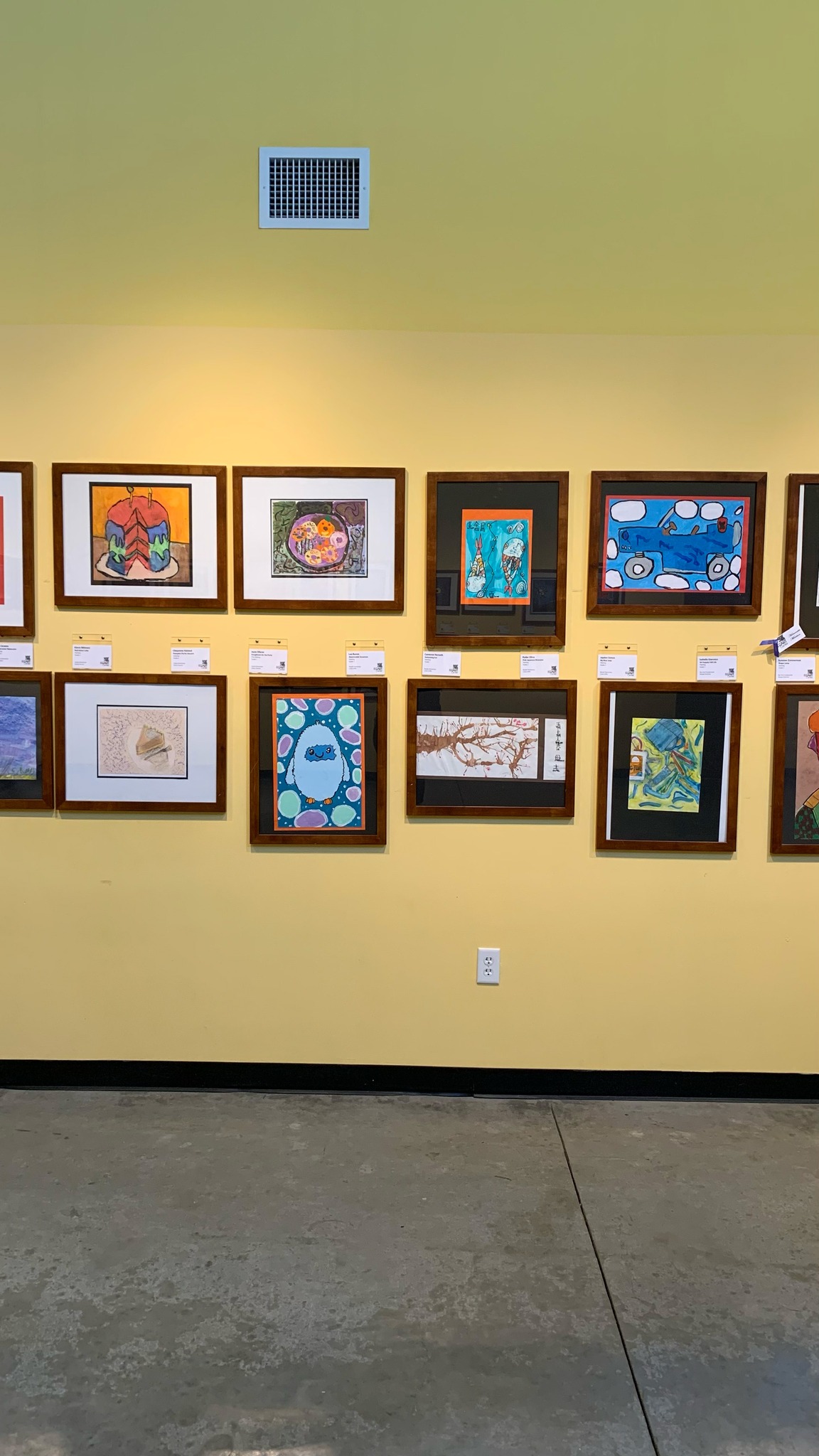 🎨 The first half of our exhibit... - Pinellas County Schools