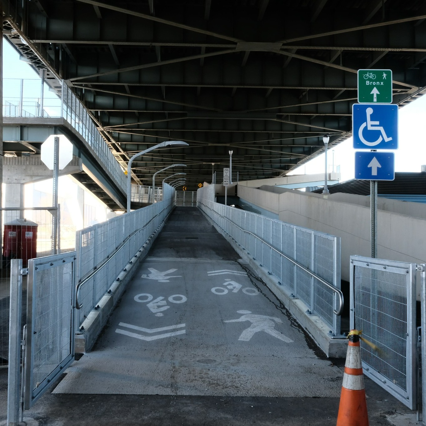 Last week, another pedestrian ramp... - Randall's Island Park | Facebook